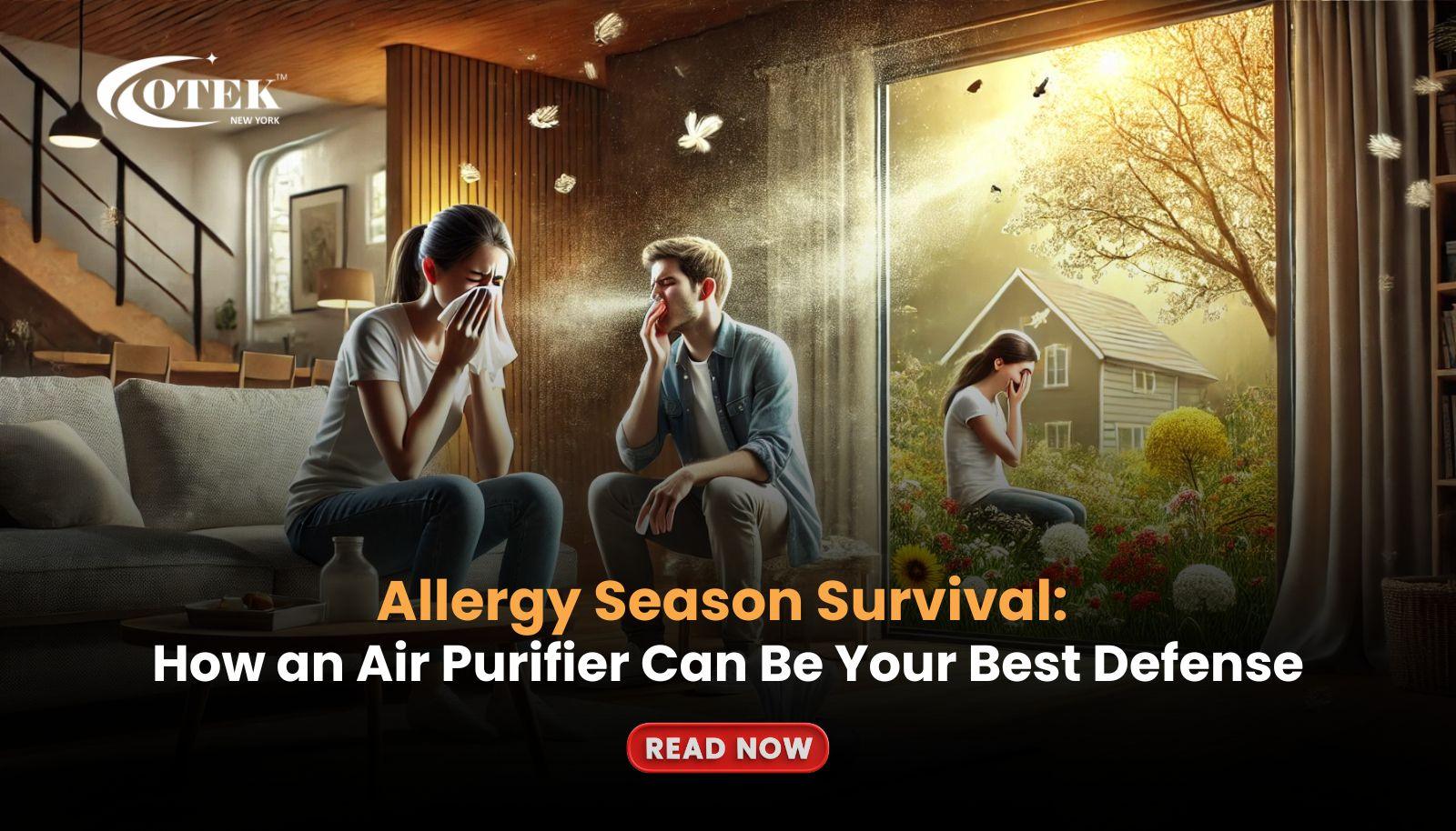 Allergy Season Survival: How an Air Purifier Can Be Your Best Defense - Otekworld