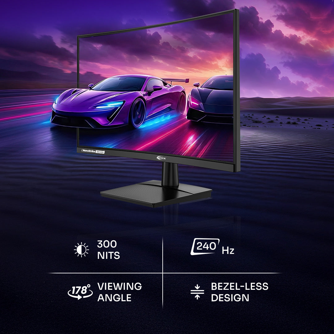 OTEK NanoStrike 32CA1H Curved Gaming Monitor