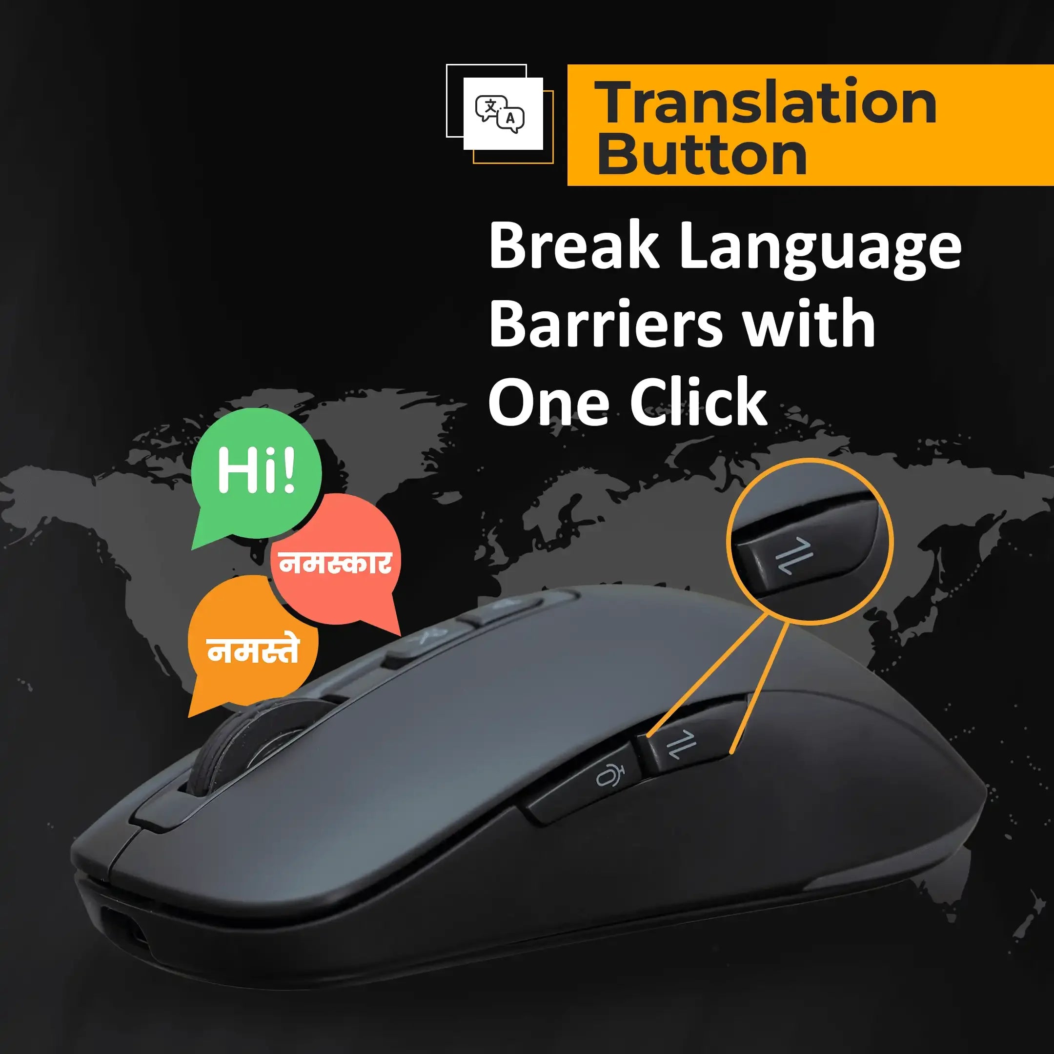 Otek World BM09 AI Mouse, the smart device for enhanced productivity across multiple platforms.