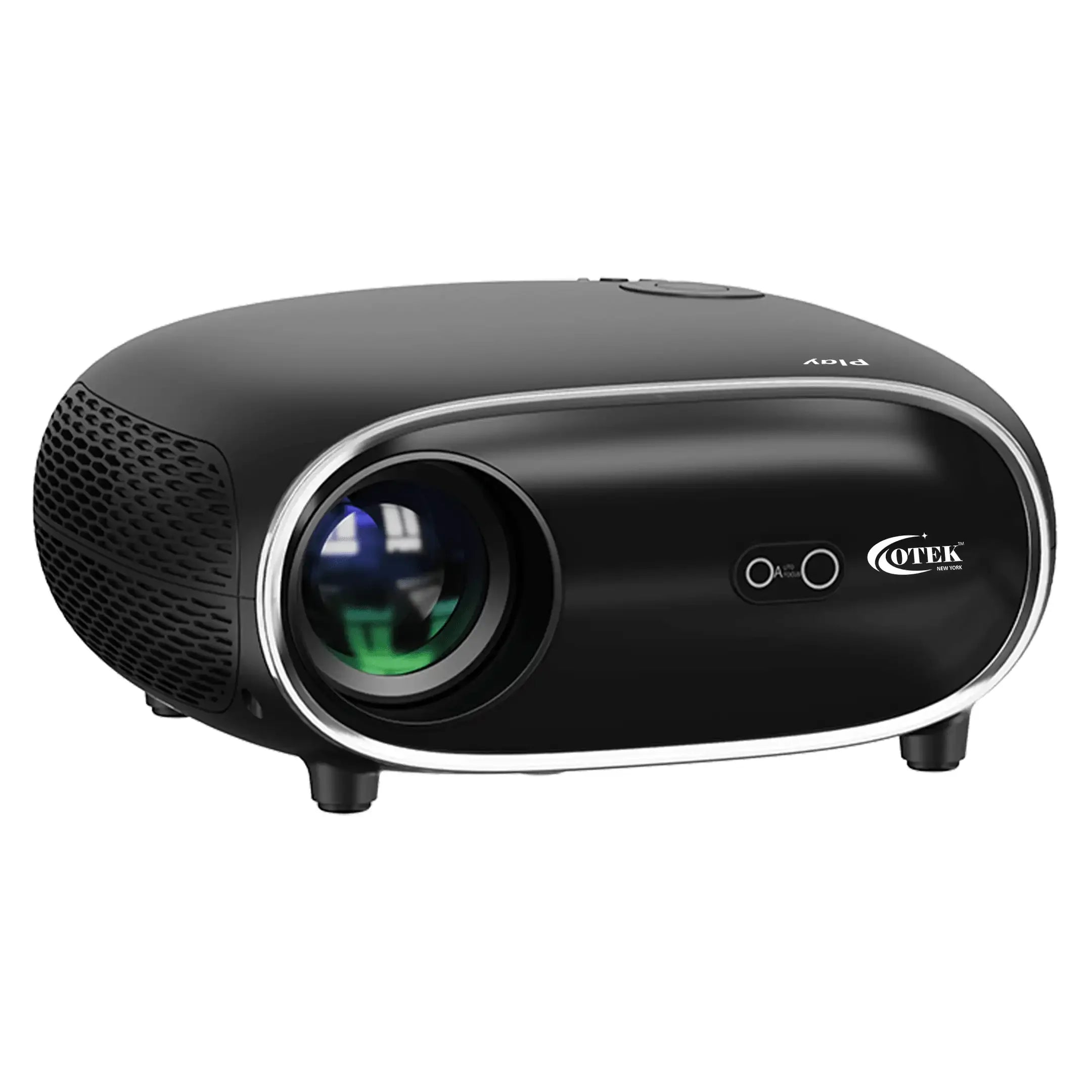 Play Smart FHD Projector by Otek World, perfect for schools with 7500 lumens brightness and a 250-inch display.
