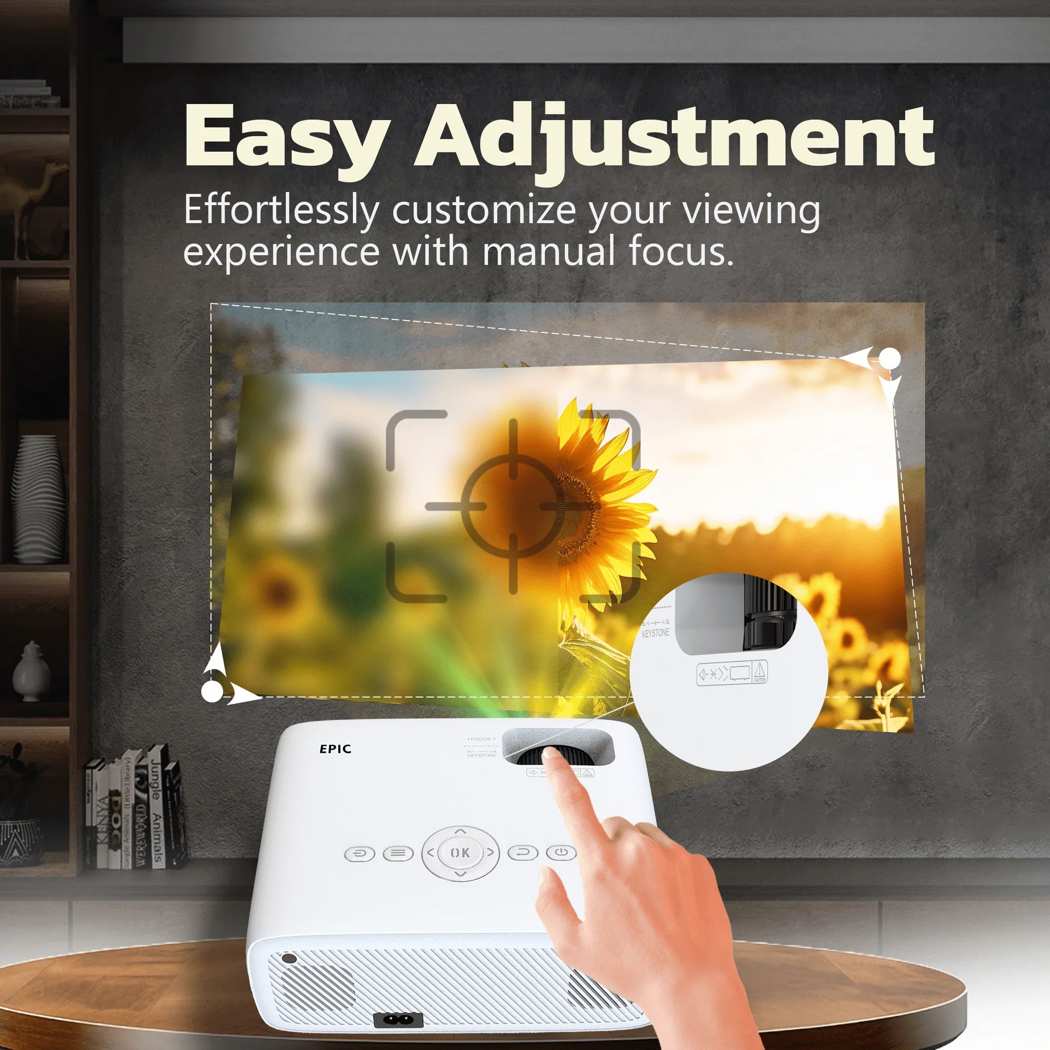 Epic Smart FHD Projector - Otekworld