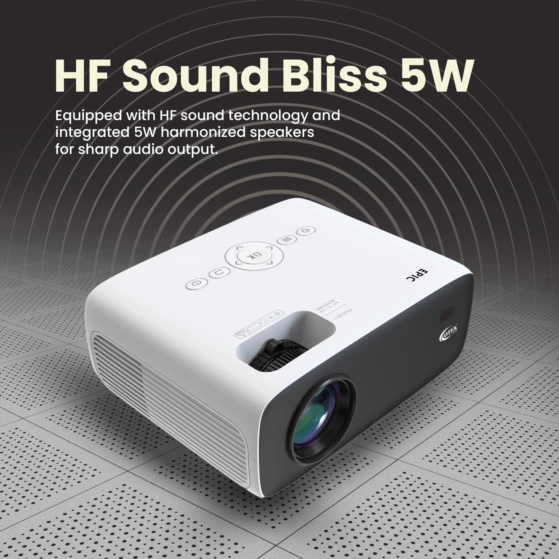 Epic Smart FHD Projector - Otekworld