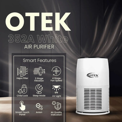 352A Air Purifier - White - Otekworld