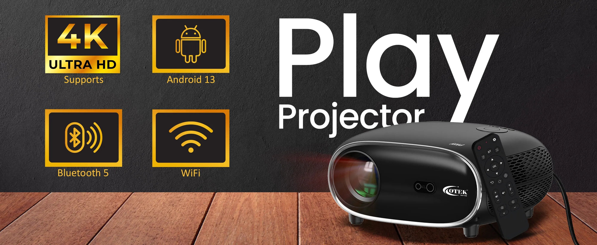 Play Smart FHD Projector