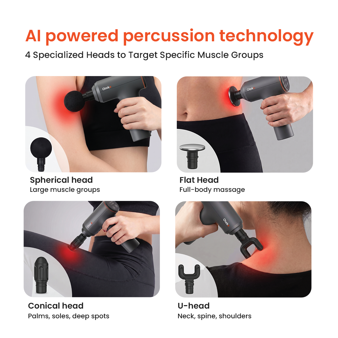 OTEK OT-MGUN Smart Handheld Massager