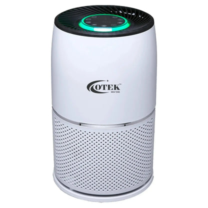 Otek World 330A Air Purifier with AQI display, designed for comprehensive home air purification