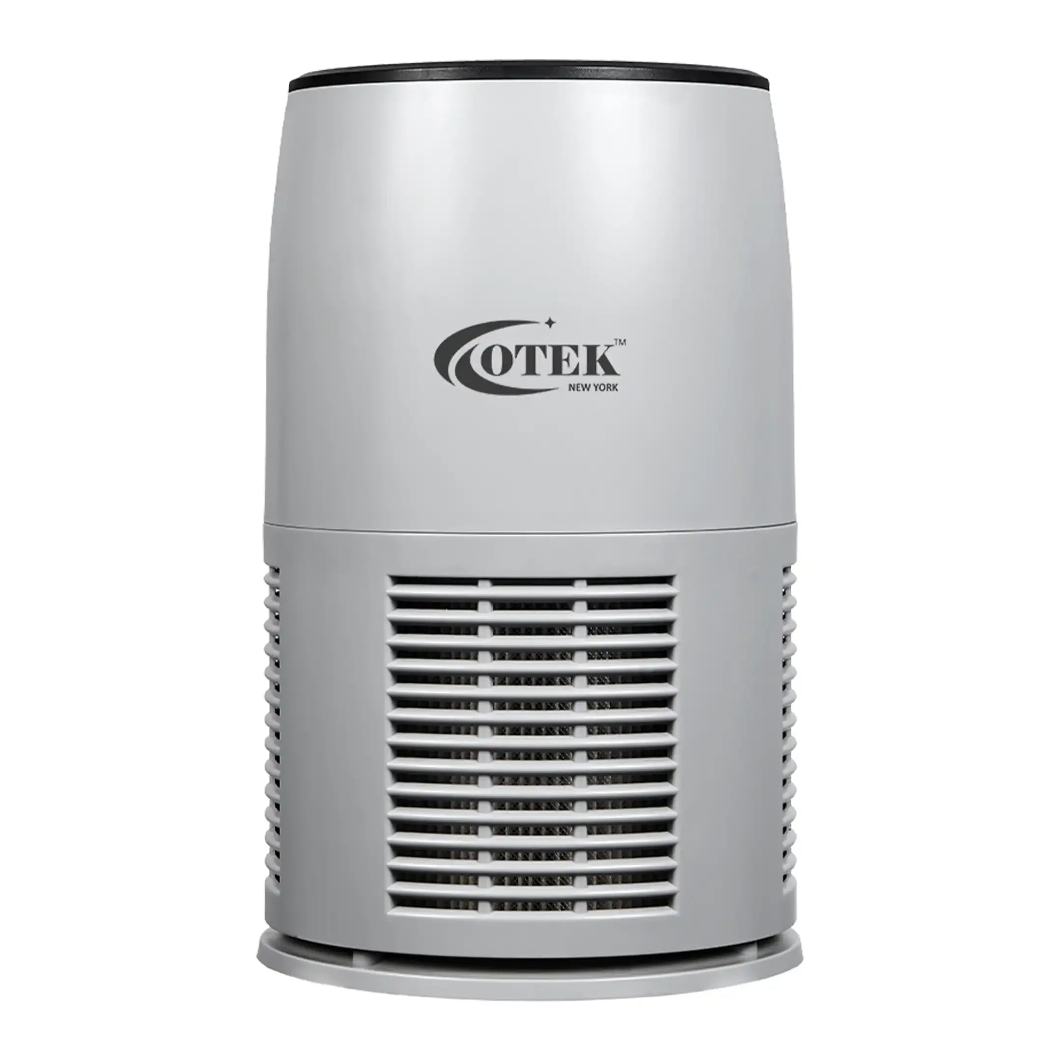 Otek World 352A Air Purifier in grey, with an AQI display, perfect for home use