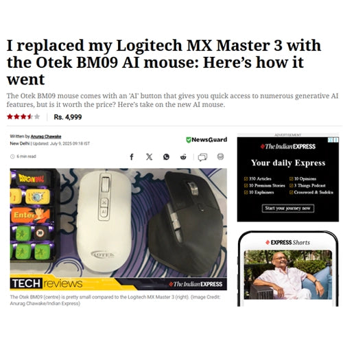 Article of Otek BM09 AI mouse 