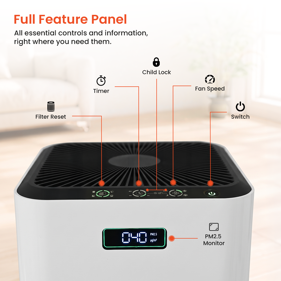 OTEK KJ-520A HEPA H13 Air Purifier