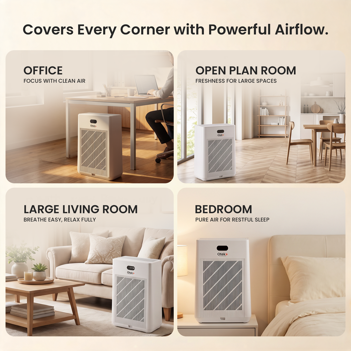 OTEK KJ-520A HEPA H13 Air Purifier