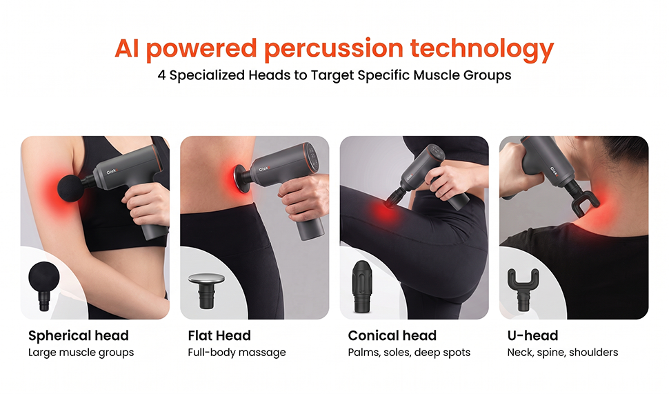 OTEK OT-MGUN Smart Handheld Massager