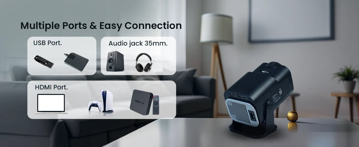 JOY Smart Portable Projector