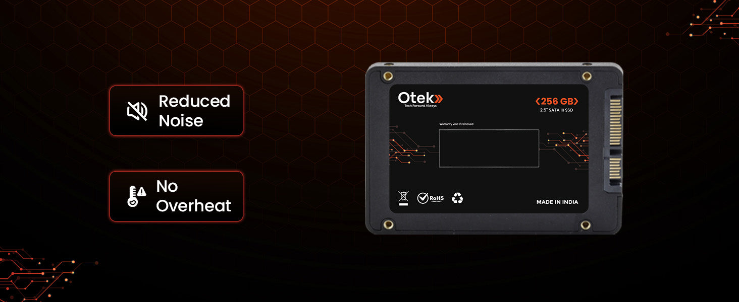 Otek XDRIVE 256GB SSD - Fast 2.5