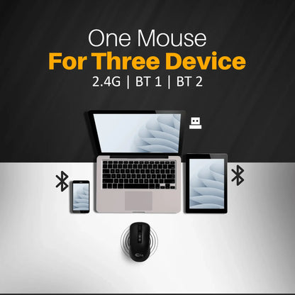 Otek World BM09 AI Integrated Mouse with AI-powered tools for PPT creation and Excel optimization