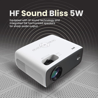 Otek World Epic FHD Projector designed for home theaters, schools, and offices with advanced features.