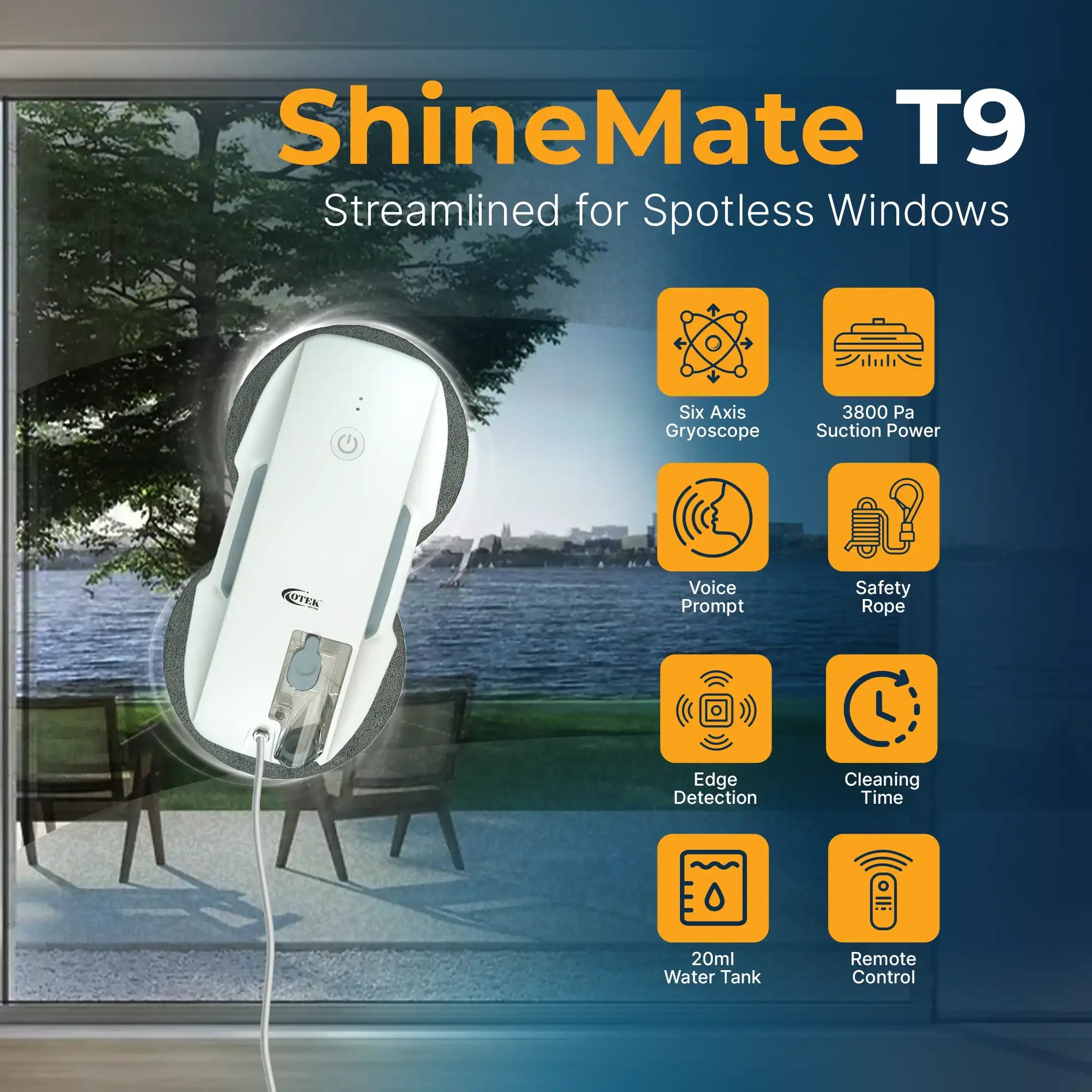 The Otek World ShineMateT9 in a professional detailing studio, signifying its role in achieving a superior finish