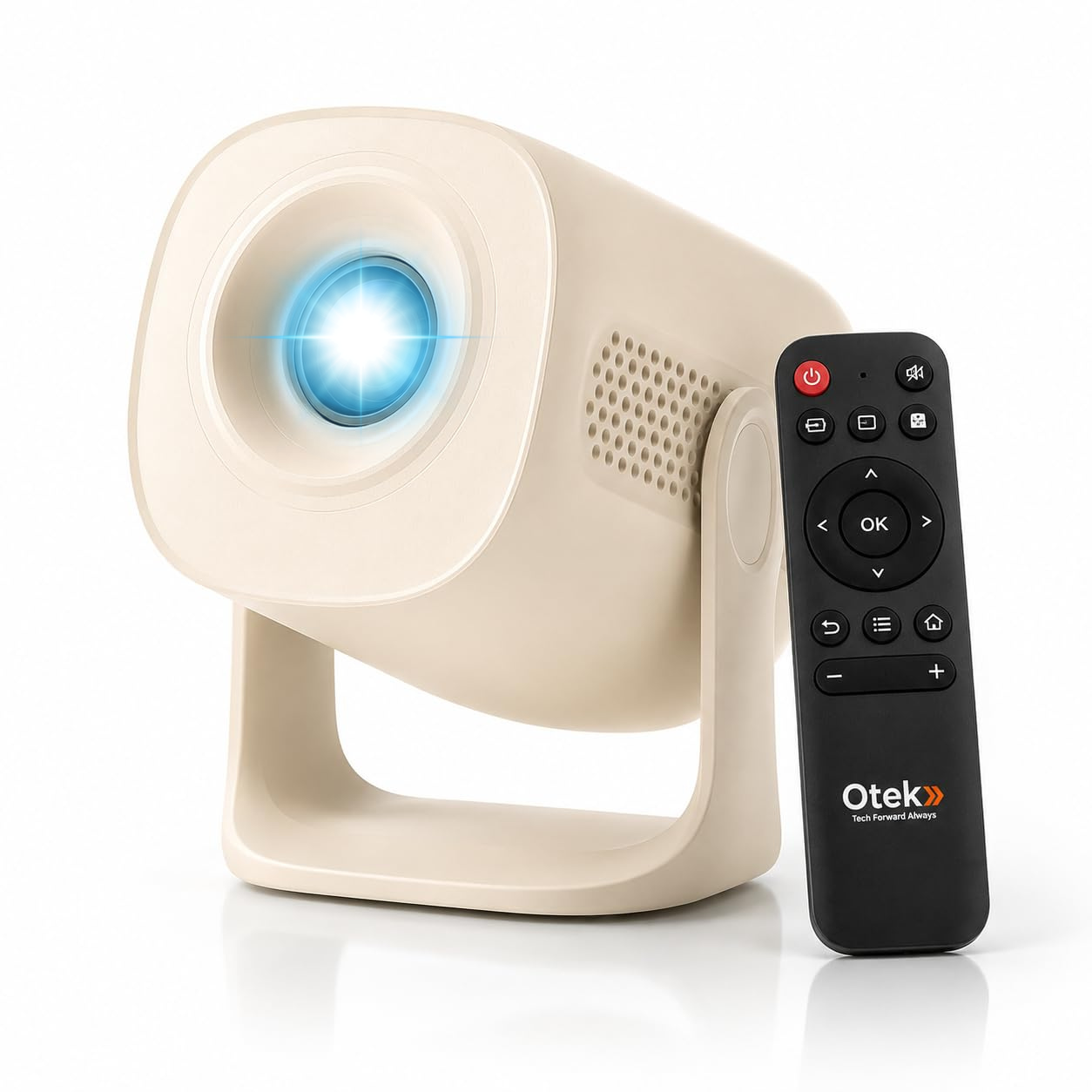 OTEK Joy Plus Portable Smart Projector with WiFi & Bluetooth