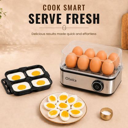 OTEK Quick Boil Pro 8 | Egg Boiler & Poacher