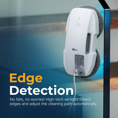 Smart and efficient Otek World ShineMate T9 robotic cleaner with 20ml tank for streak-free glass cleaning.